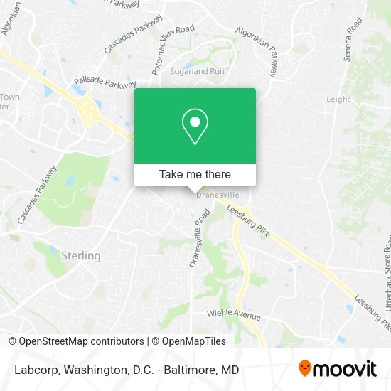 Mapa de Labcorp