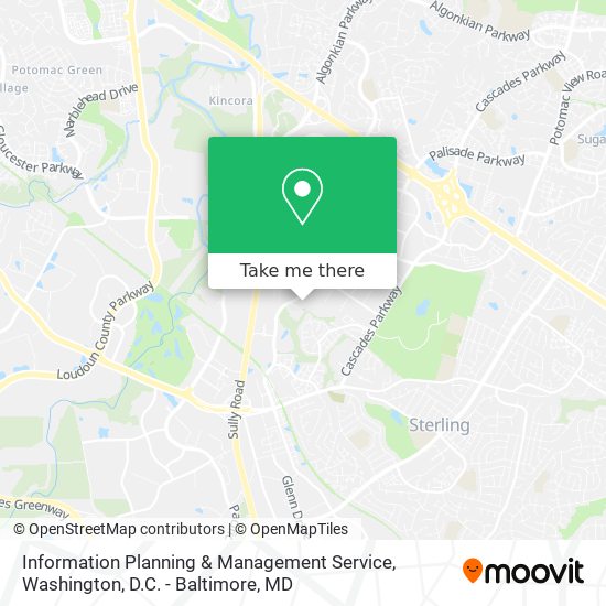 Information Planning & Management Service map