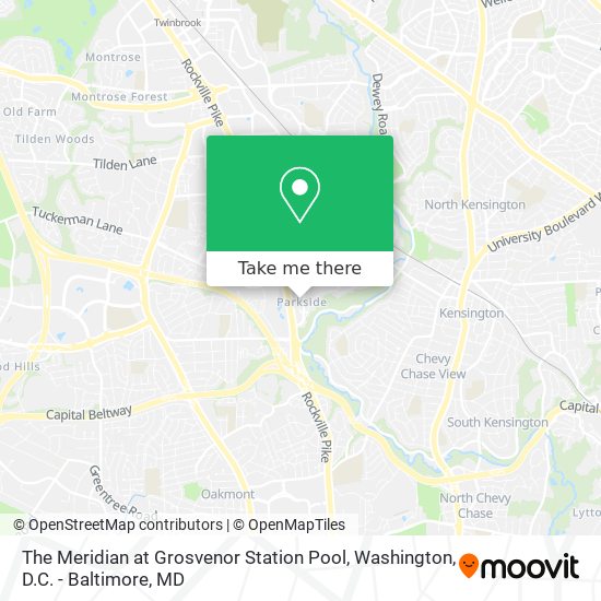 The Meridian at Grosvenor Station Pool map