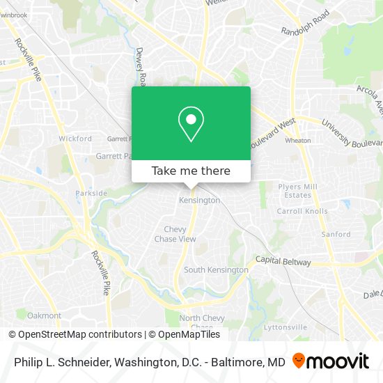 Mapa de Philip L. Schneider