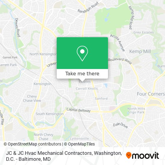 JC & JC Hvac Mechanical Contractors map