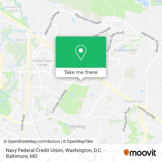 Mapa de Navy Federal Credit Union