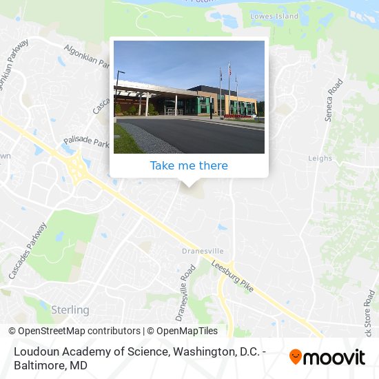 Mapa de Loudoun Academy of Science