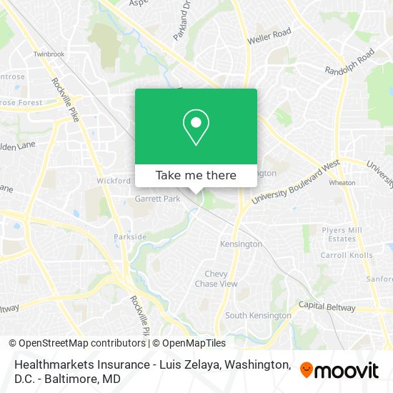 Healthmarkets Insurance - Luis Zelaya map
