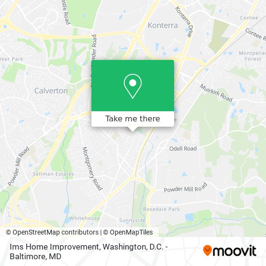 Ims Home Improvement map