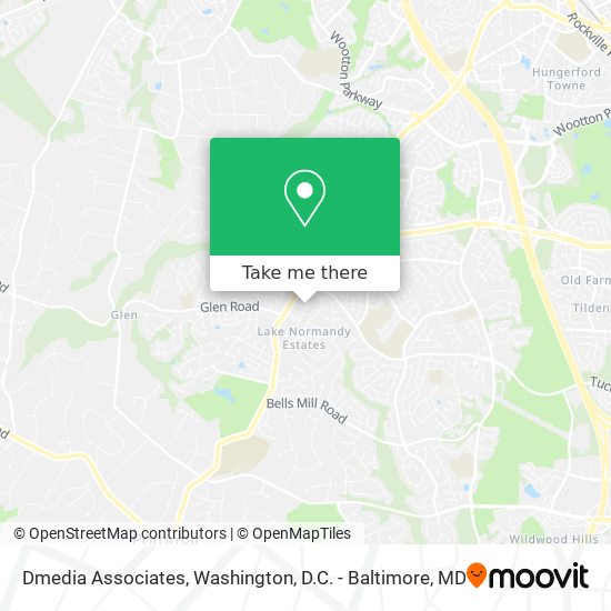 Dmedia Associates map