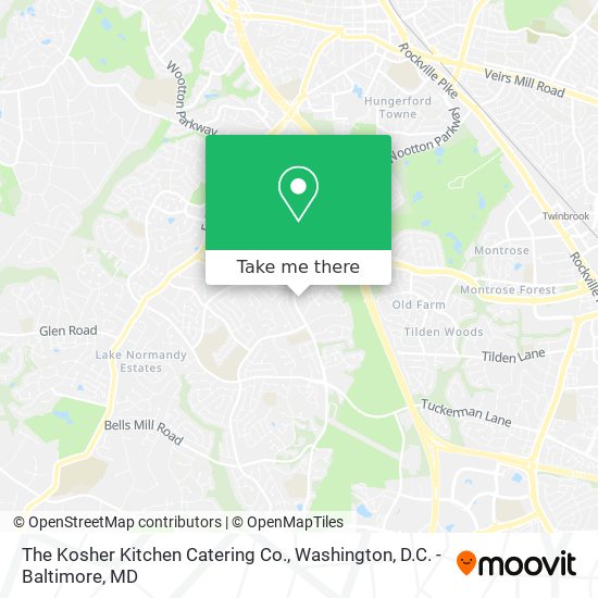 Mapa de The Kosher Kitchen Catering Co.