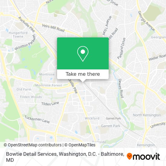 Bowtie Detail Services map