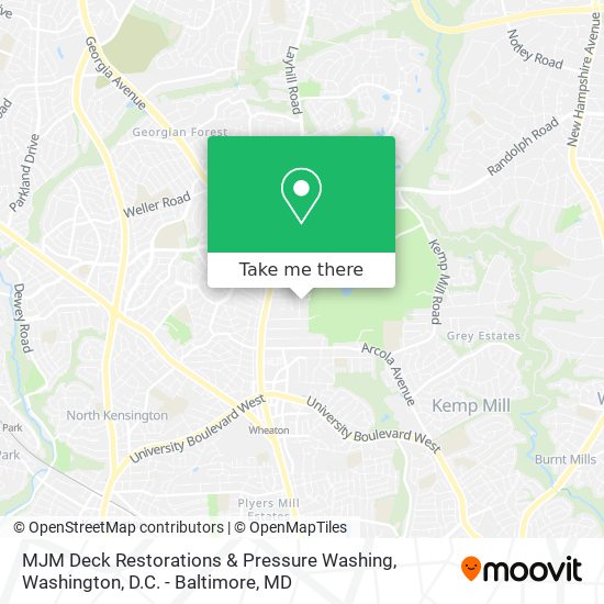 Mapa de MJM Deck Restorations & Pressure Washing