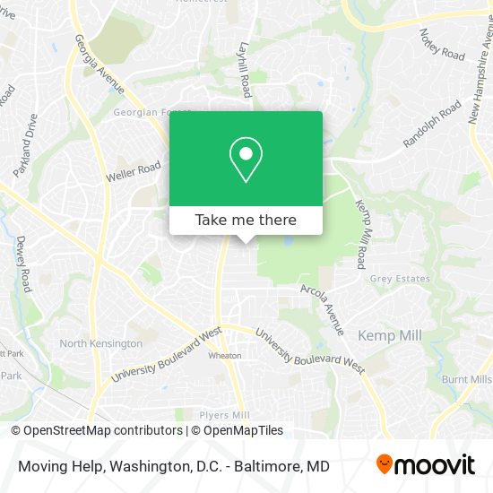 Moving Help map