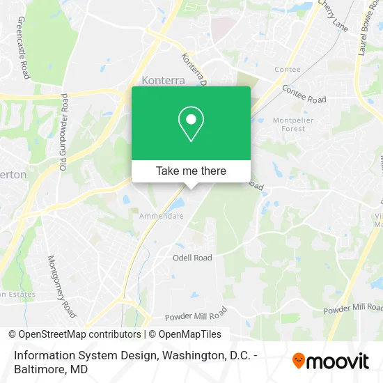 Information System Design map