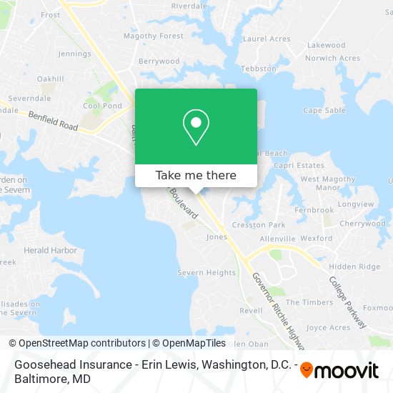 Mapa de Goosehead Insurance - Erin Lewis