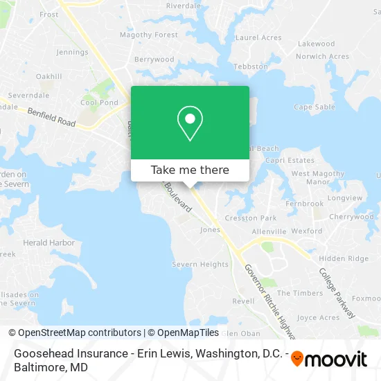 Goosehead Insurance - Erin Lewis map