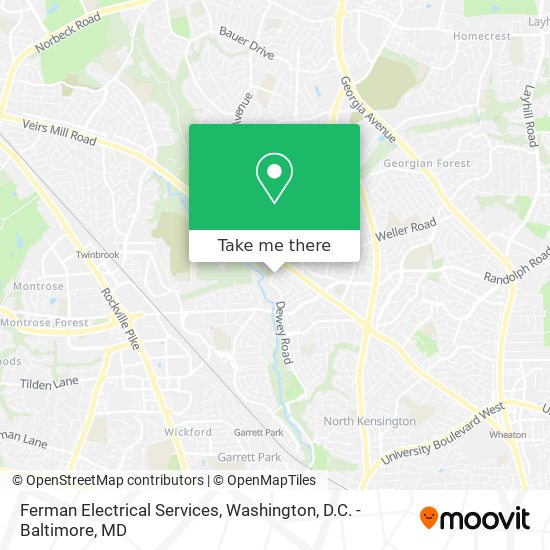 Ferman Electrical Services map