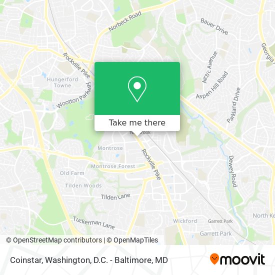 Coinstar map