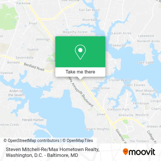 Steven Mitchell-Re / Max Hometown Realty map