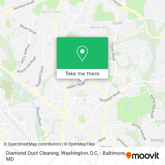 Diamond Duct Cleaning map