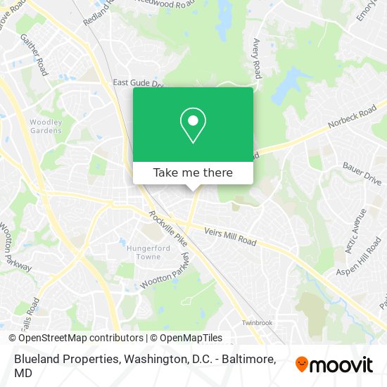 Blueland Properties map