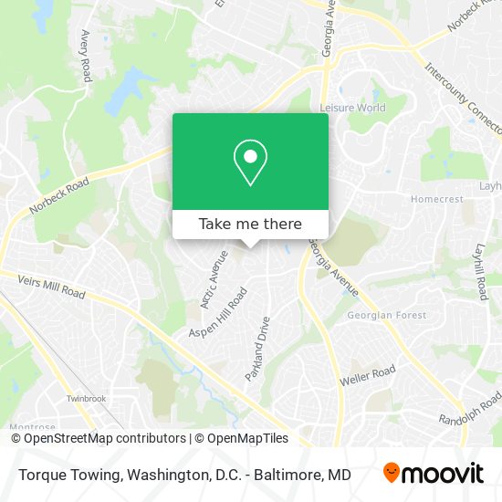 Torque Towing map