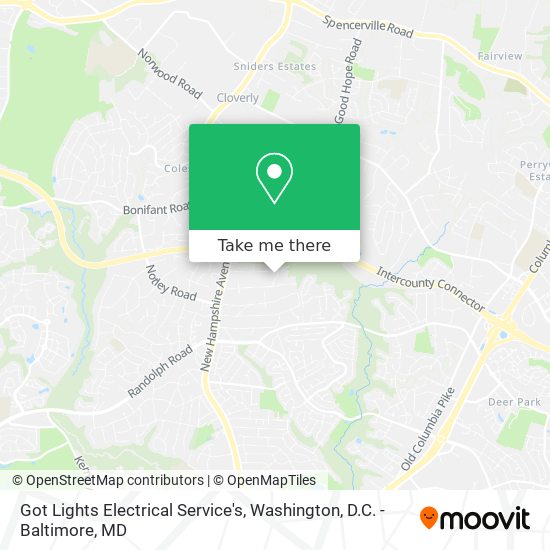 Got Lights Electrical Service's map