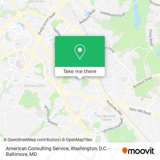 Mapa de American Consulting Service