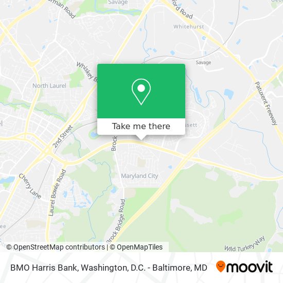 BMO Harris Bank map