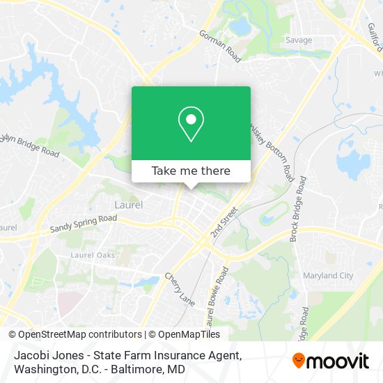 Jacobi Jones - State Farm Insurance Agent map