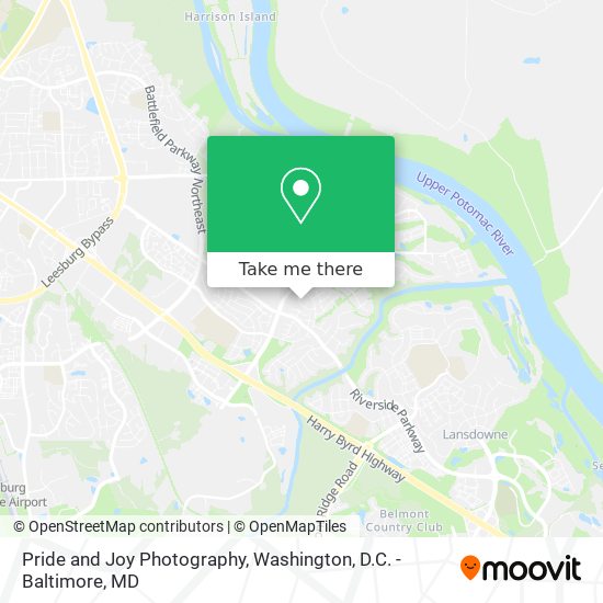 Pride and Joy Photography map