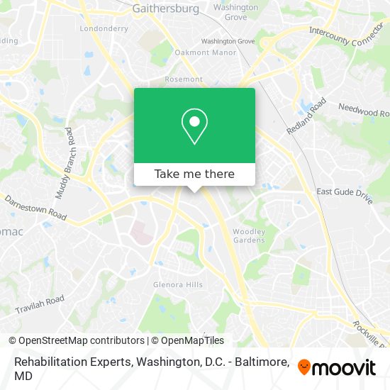 Rehabilitation Experts map