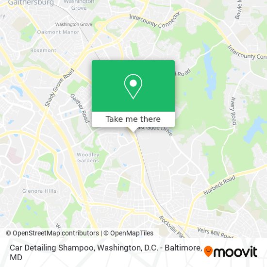 Car Detailing Shampoo map