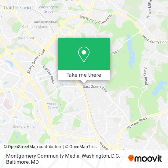 Montgomery Community Media map