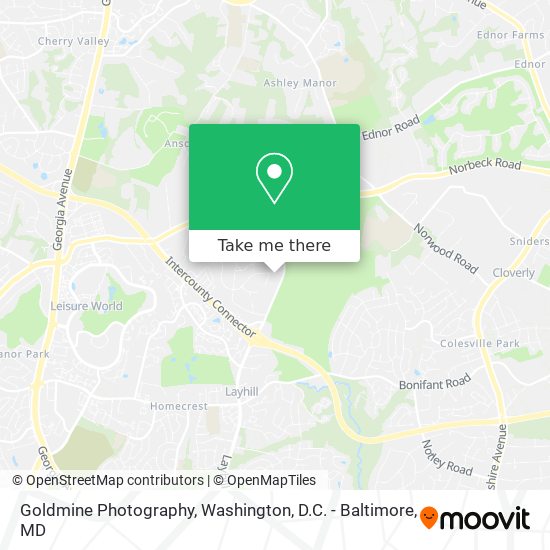 Goldmine Photography map