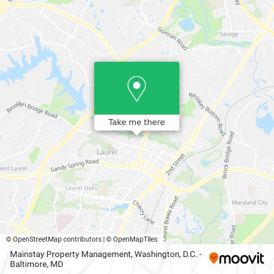 Mainstay Property Management map