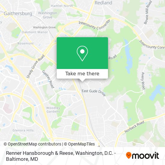 Renner Hansborough & Reese map