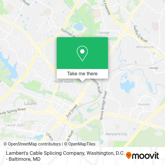 Lambert's Cable Splicing Company map