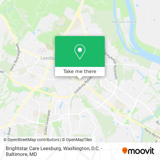 Mapa de Brightstar Care Leesburg