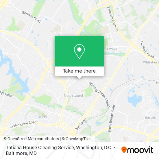 Tatiana House Cleaning Service map