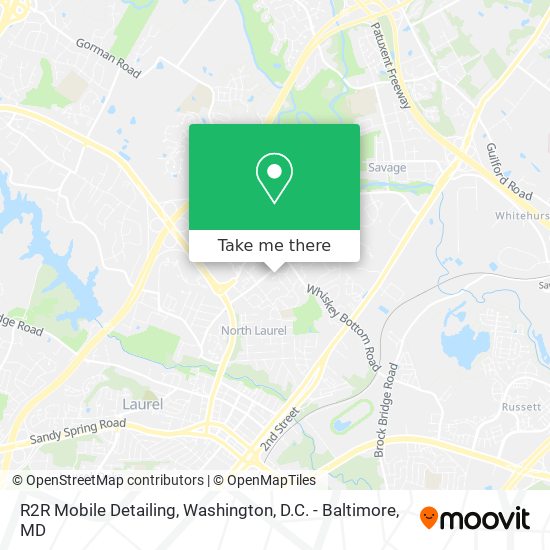 R2R Mobile Detailing map