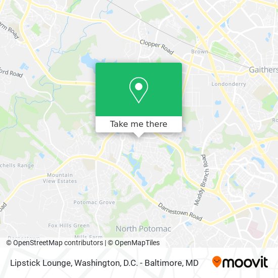 Lipstick Lounge map