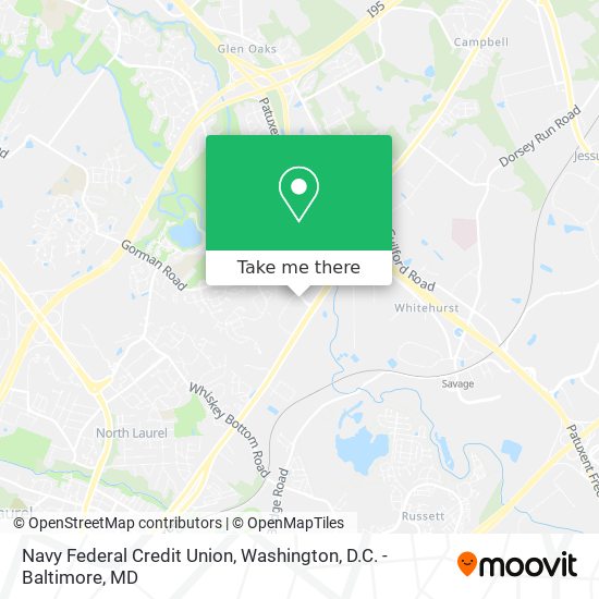 Mapa de Navy Federal Credit Union