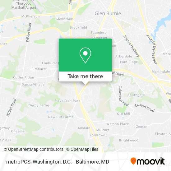 metroPCS map