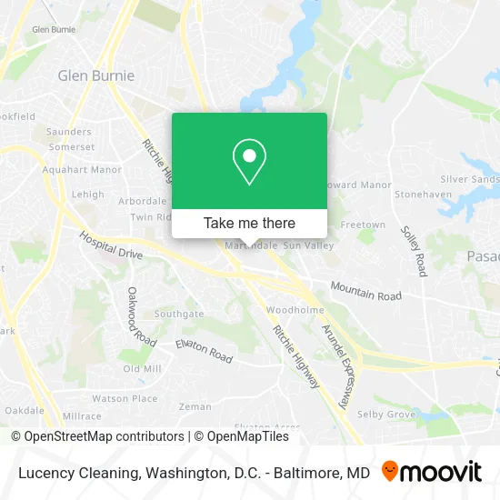 Mapa de Lucency Cleaning
