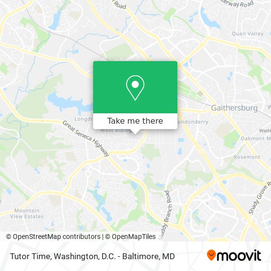 Tutor Time map