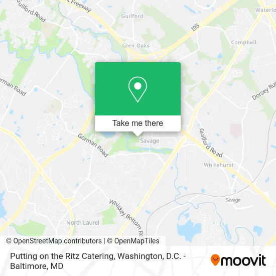 Putting on the Ritz Catering map