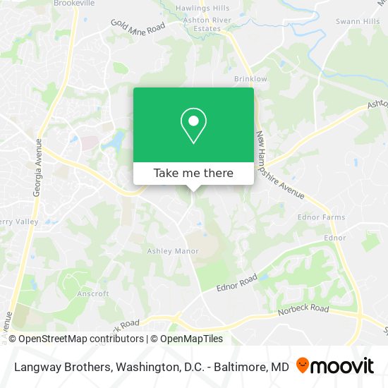 Langway Brothers map