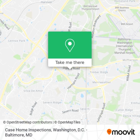 Case Home Inspections map