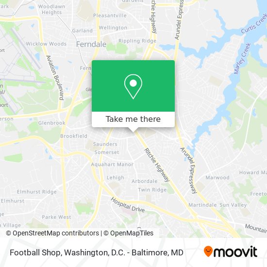 Football Shop map