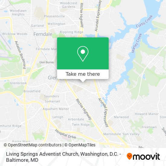 Living Springs Adventist Church map