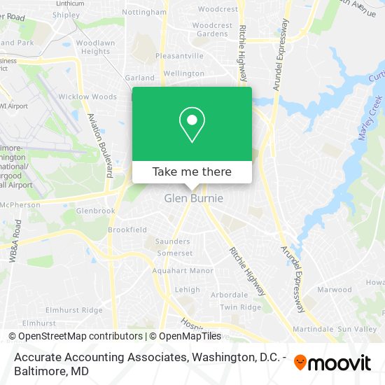 Accurate Accounting Associates map