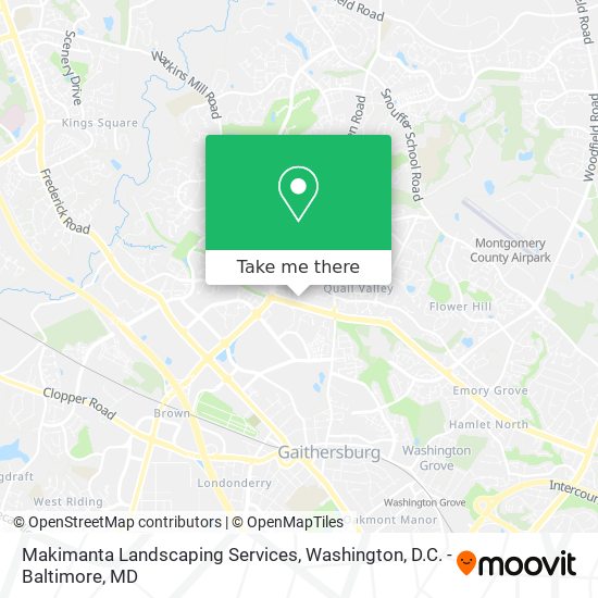 Makimanta Landscaping Services map